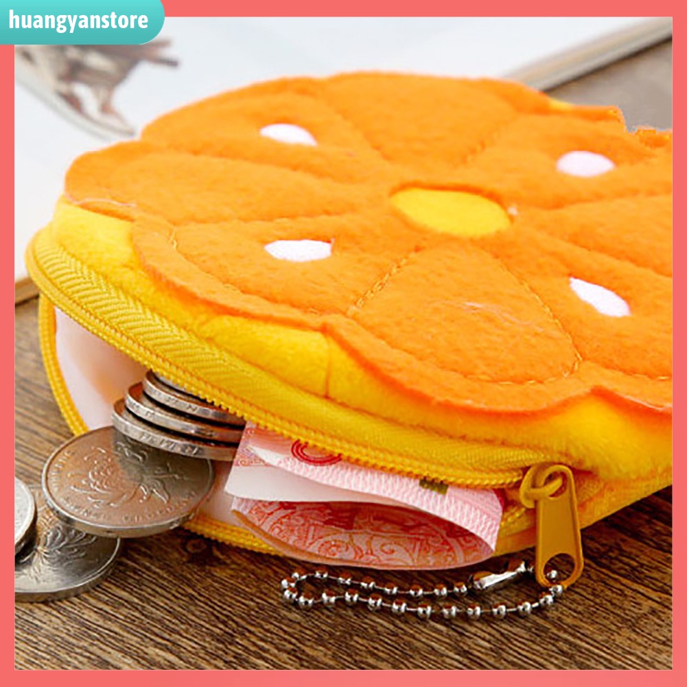 Móc Khóa Quả Cam / Dưa Hấu Nhồi Bông Đáng Yêu