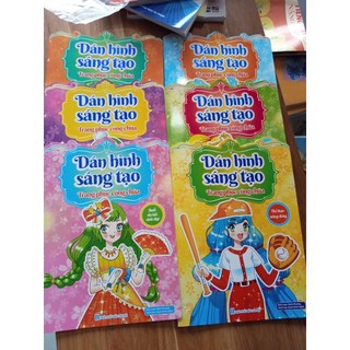 Set 6q Dán hình sáng tạo Trang phục công chúa