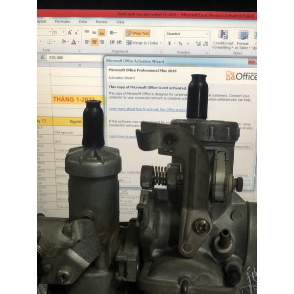 Nút chụp cao su bình xăng con