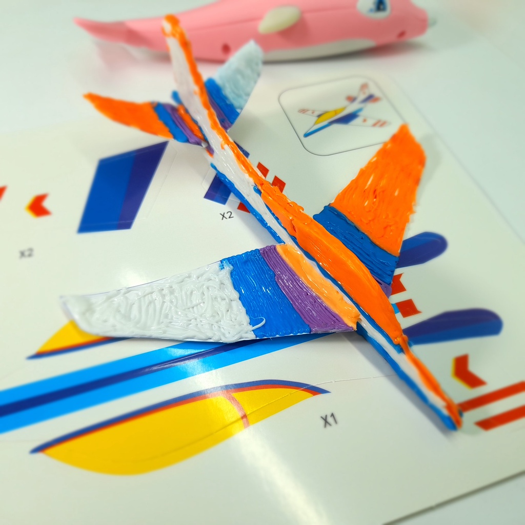 Bút 3D không dây, dùng mực PCL nhiệt độ thấp, quà tặng sáng tạo cho bé, giáo dục STEAM