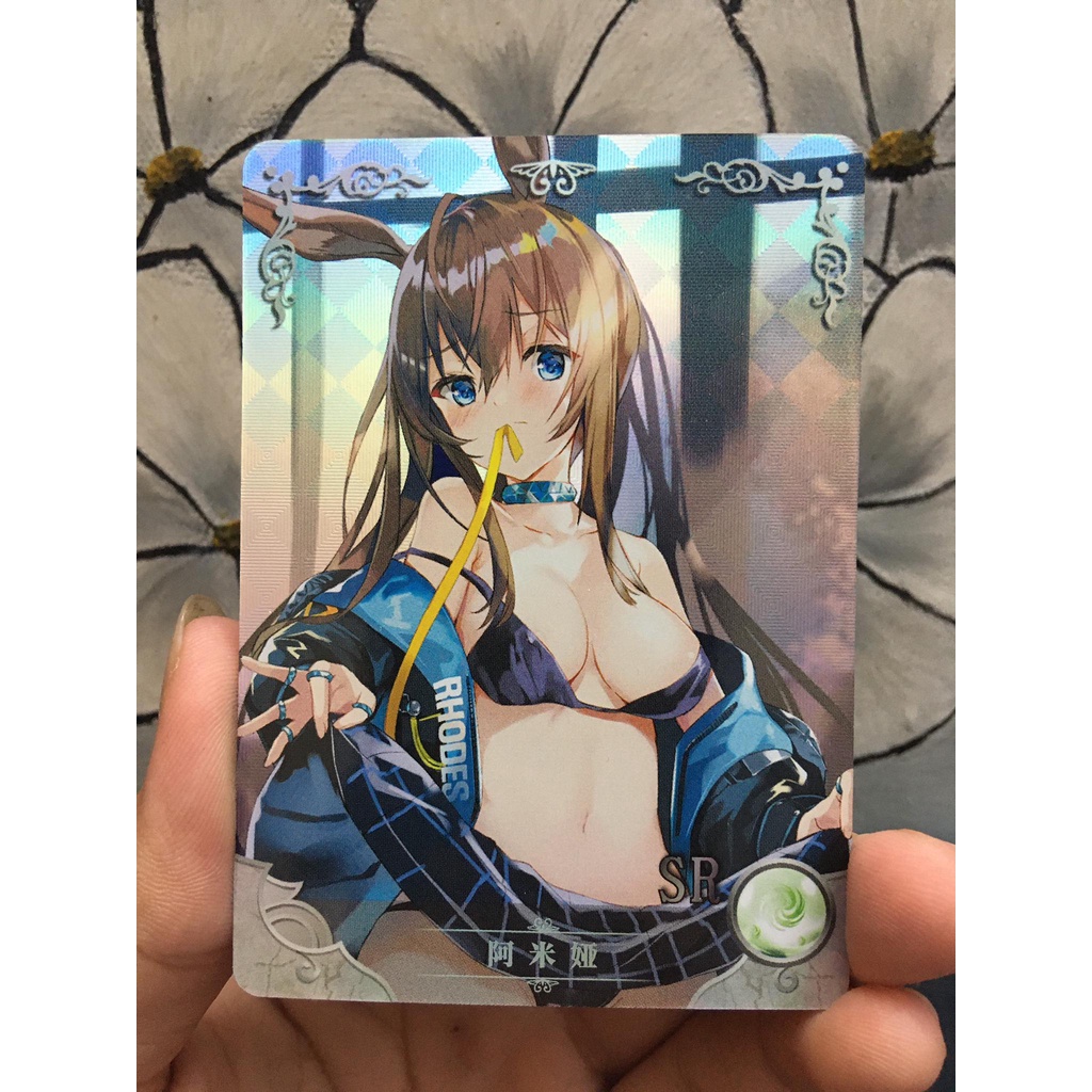 Thẻ bo góc nhân vật Amiya – Arknights NS-05-M06 – SR