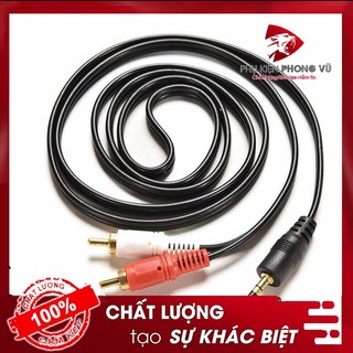 [SIÊU RẺ] DÂY LOA 1 ĐẦU 3.5 RA 2/3 ĐẦU AV