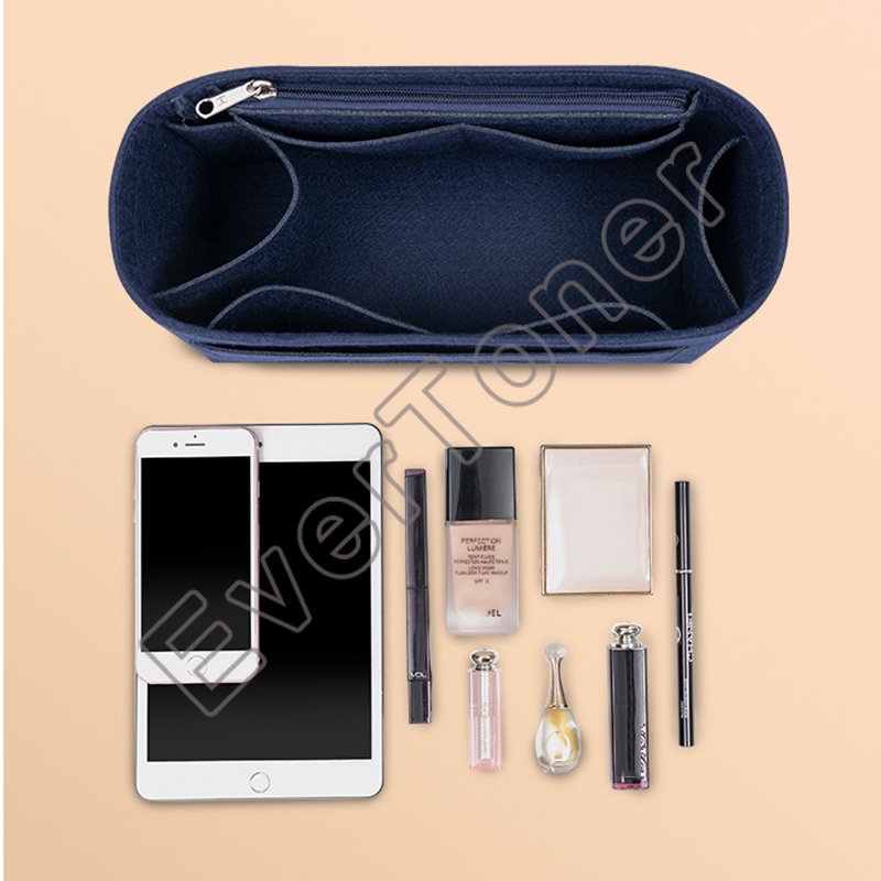 Evertoner Túi Đựng Đồ Trang Điểm Có Tay Cầm Tiện Lợi Cho Longchamp LE PLIAGE FILET