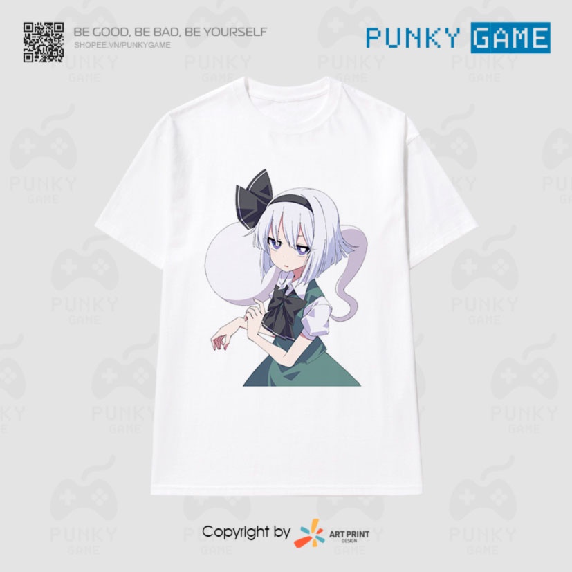 Áo thun Anime Touhou Project Youmu Konpaku Collections ngắn tay