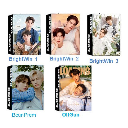 Hộp 30 tấm ảnh lomo card THAI BOYS  BrightWin