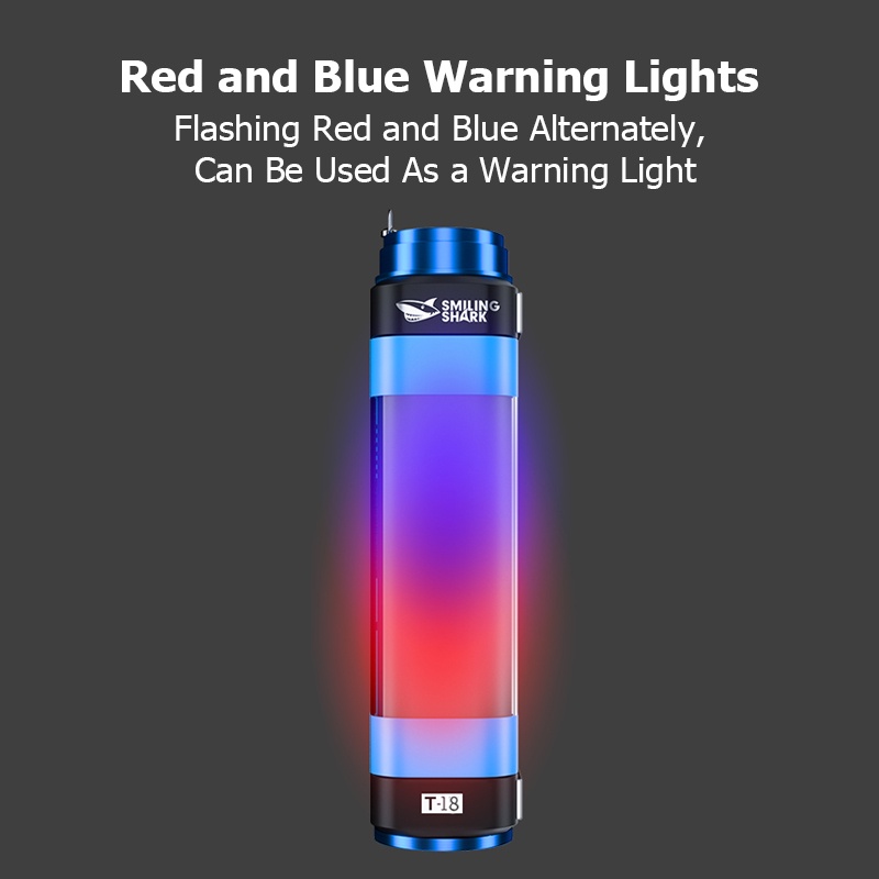 SmilingShark T18 Đèn Pin Siêu Sáng 2500Lumen 6 Chế Độ Sáng Tiện Dụng
