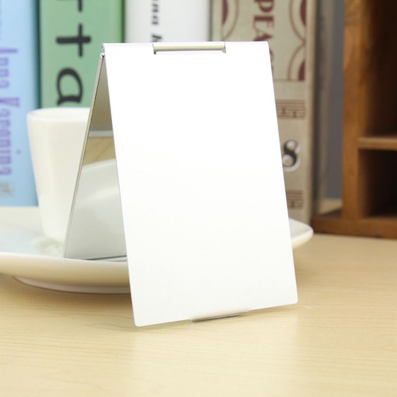 Gương Trang Điểm Mini Cầm Tay Có Thể Gập Lại Tiện Dụng