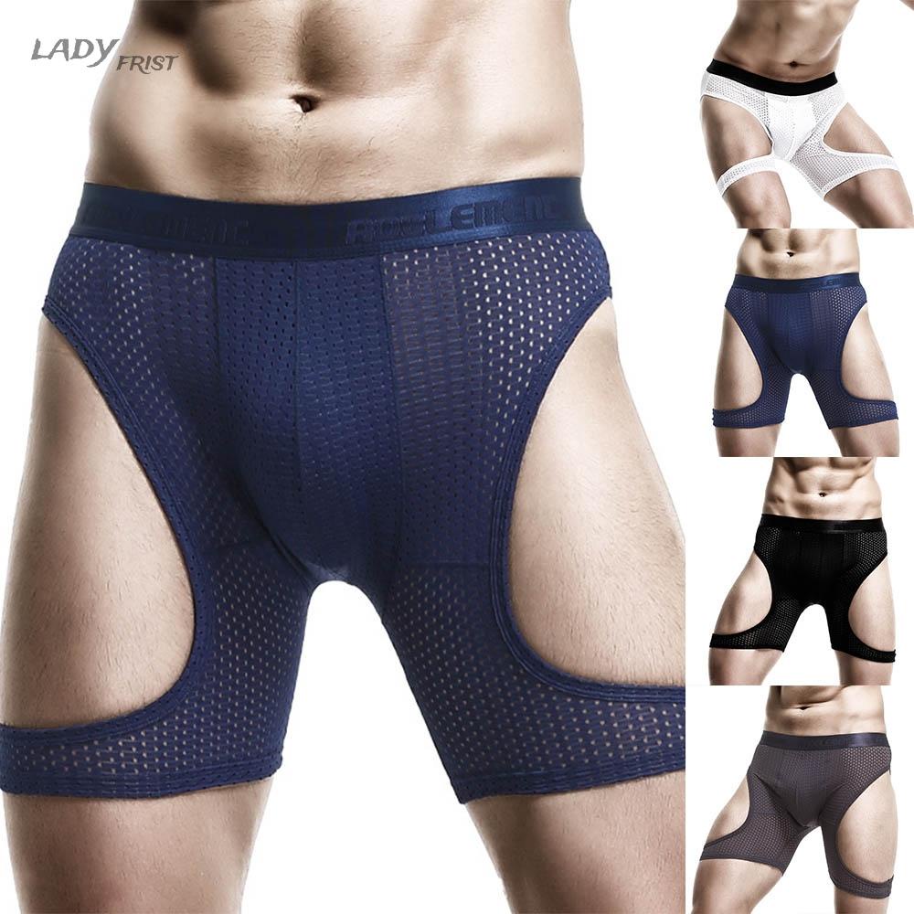 ⭐ Fast delivery ⭐Men Underwear Jockstrap Lengthening Lingerie Panties Sexy Sports Trunks