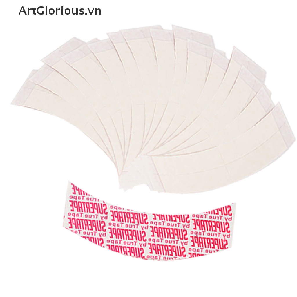 Set 36 Băng Dính Hai Mặt Chống Thấm Nước Dùng Để Dán Tóc Giả