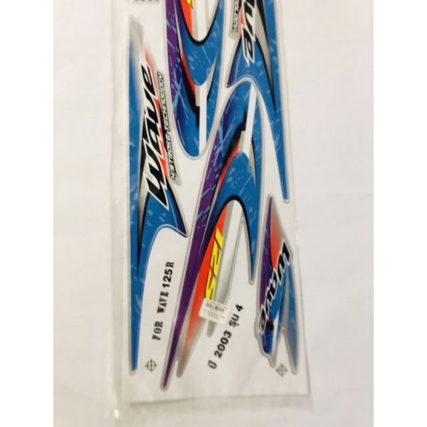 Tem Wave 125 - 2003 Bạc Thái