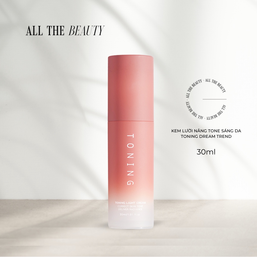 Kem lười nâng tone trắng sáng da Toning Dream Trend