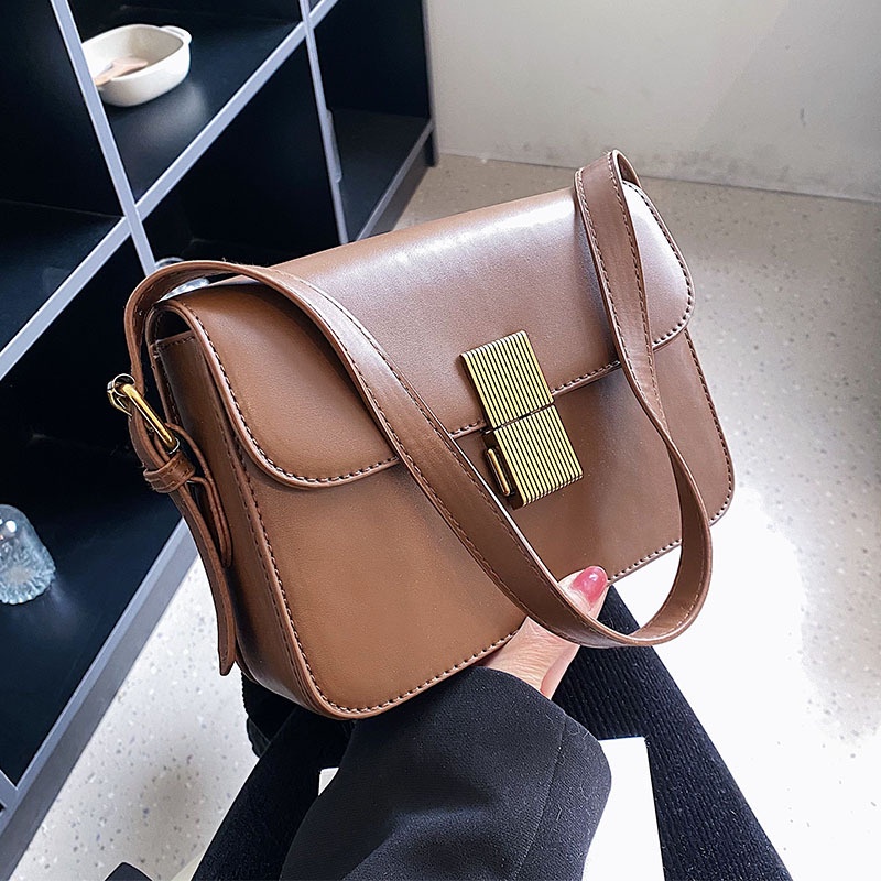 Túi Xách JASMIN NOIR Da PU Đeo Chéo Thời Trang Cho Nữ