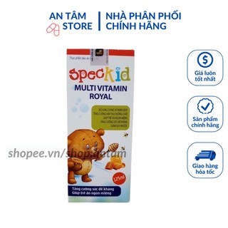 Speckid MultiVitamin Royal Syrup 125ml - Bổ sung các Vitamin và khoáng chất cho trẻ
