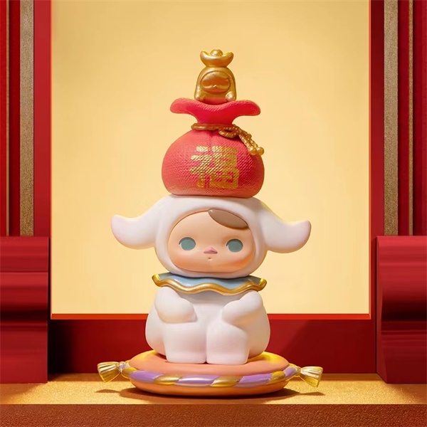 ★Đồ Chơi HGTOYS Hg Hg HGTOYS★   POPMART three two one Đồ Chơi Hộp Quà Tặng Đồ Chơi Gọn Gàng Năm Mới Của Trung