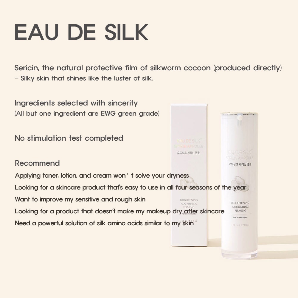 Tinh Chất Ampoule Sericin De Silk 3Ml