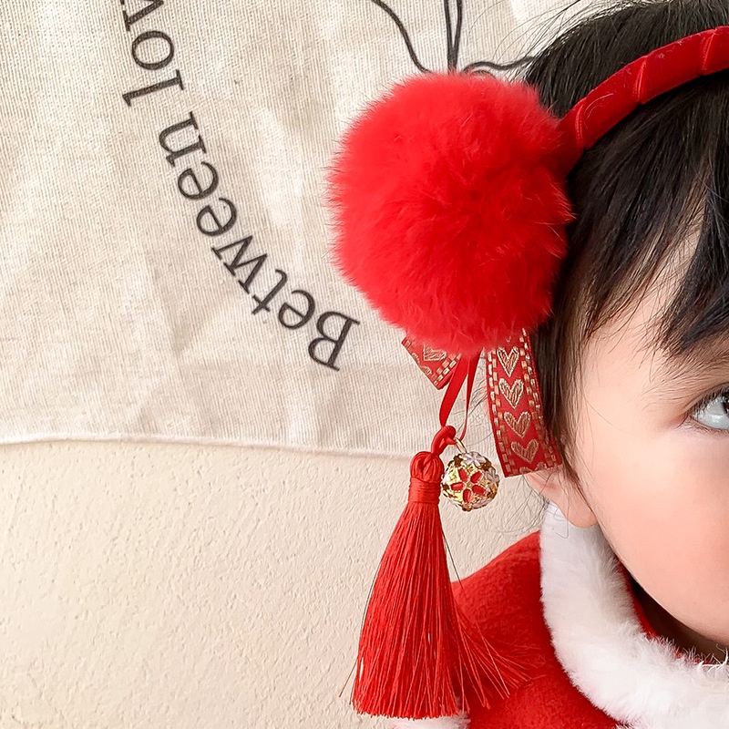 Babyfair. năm mới Cài Tóc Thời Trang Phong Cách Trung Hoa Cho Bé