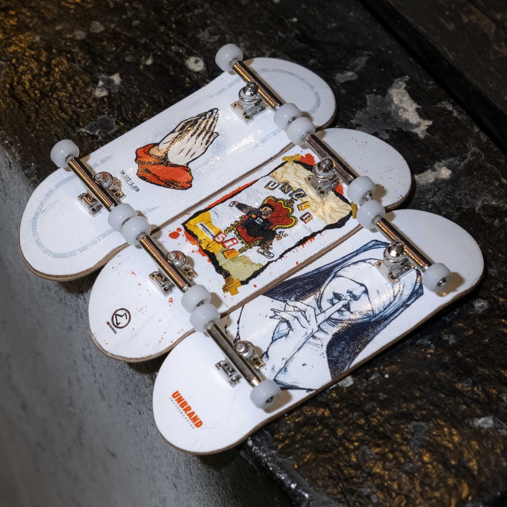 Bộ sưu tập Complete hoàn chỉnh ván trượt ngón tay fingerboard gỗ cao cấp