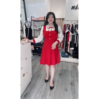 MẬP STYLE ĐẦM THUN PHỐI KEM SIZE 50-90 KG