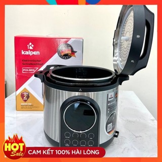 Nồi áp suất điện, nồi áp suất đa năng, nồi hầm KALPEN PCK-3201, 11 chức năng nấu, van xả áp độc lập, hàng chính hãng Đức