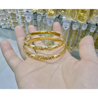 Vòng cặp cao cấp dát vàng 18
