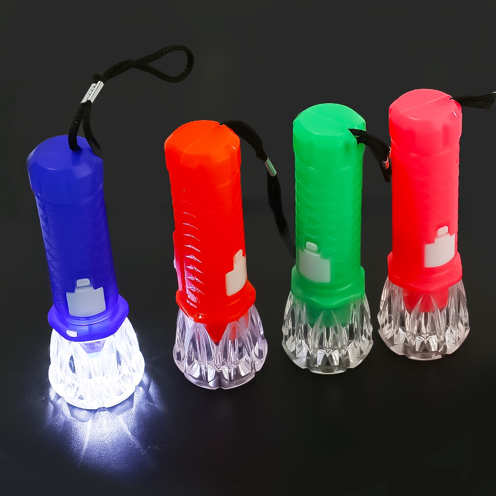 Đèn Pin LED Mini Đa Năng Có Dây Đeo Tiện Dụng