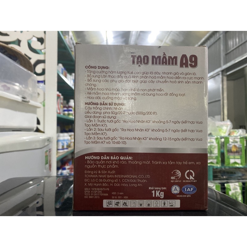 Tạo Mầm A9 1kg