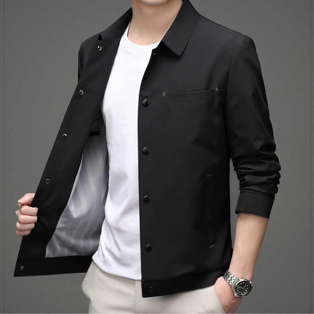 Áo khoác, ao khoác nam đơn giản dễ phối đò, trẻ trung cá tính và năng động - H55