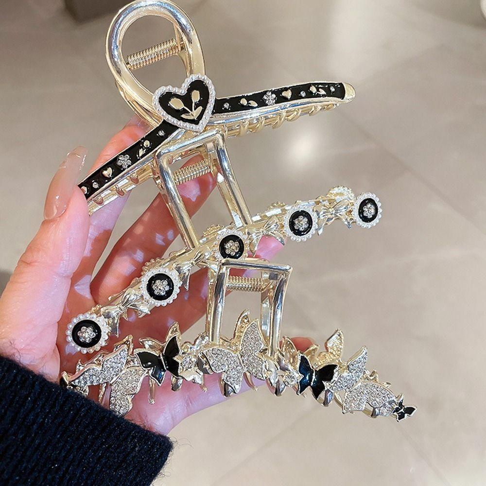 Kẹp Tóc Đuôi Ngựa Hình Hoa Tulip / Cá Mập Dễ Thương Phong Cách Hàn Quốc Cho Nữ