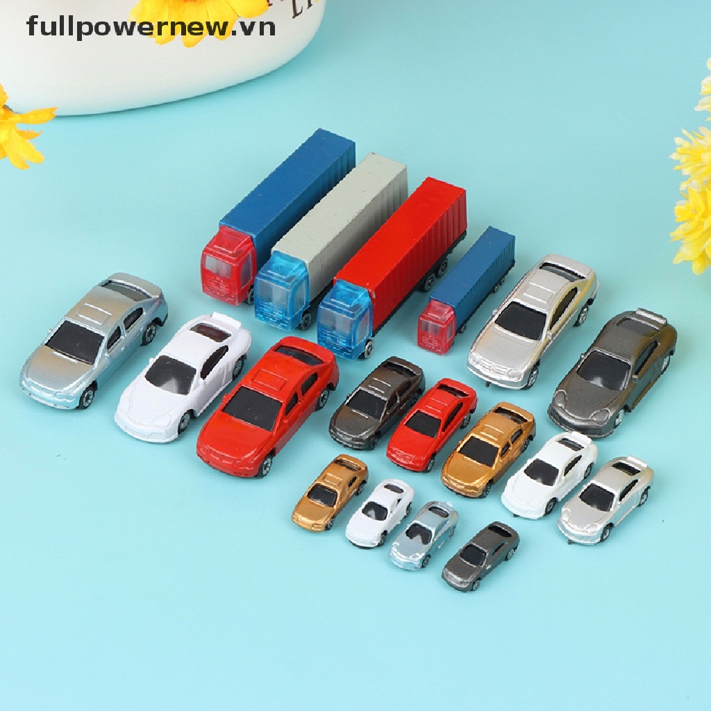 Mô Hình Xe Container Trang Trí Nhà Búp Bê 1: 100-200