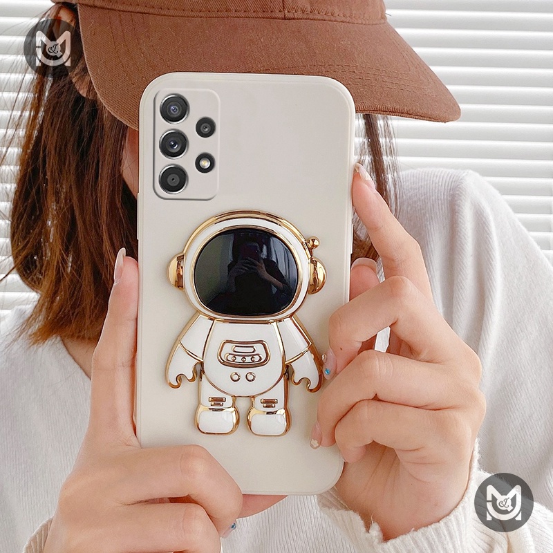 Ốp Điện Thoại Silicon Chống Sốc Hình Phi Hành Gia 3D Cho Samsung Galaxy Note 8 9 10 20 Note 10Plus 10Lite 20Ultra J7Prime