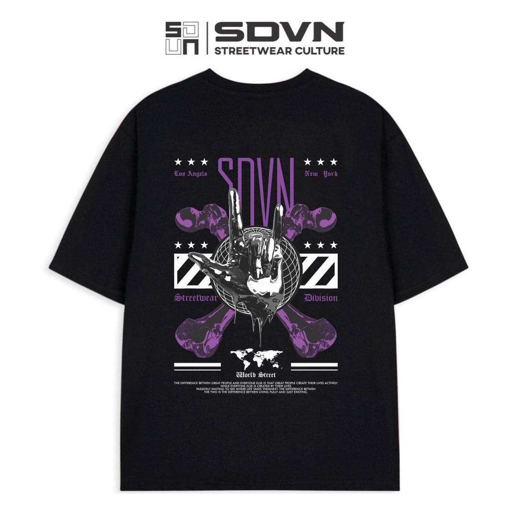 Áo Thun Unisex form rộng - Brand Chính Hãng SDVN - DIVISION