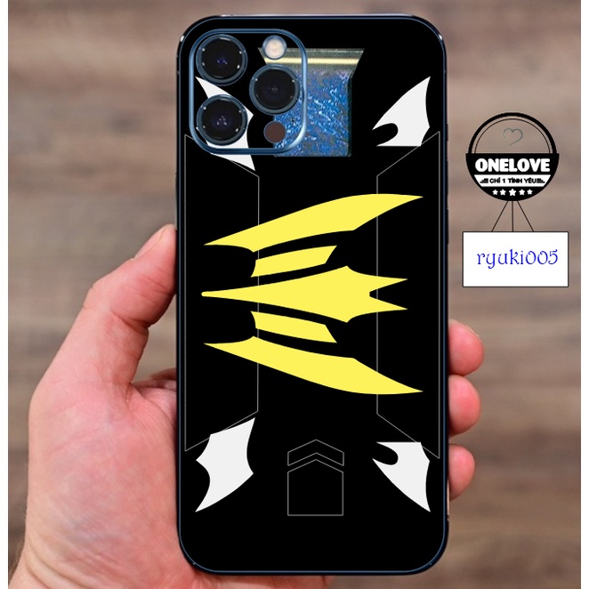 Skin dán cho iPhone và các dòng máy khác in hình theo yêu cầu mẫu Kamen Rider Ryuki 5