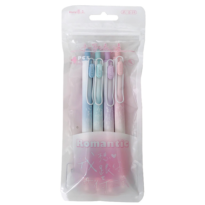 Bút gel Mura - 8159 Romatic mực đen