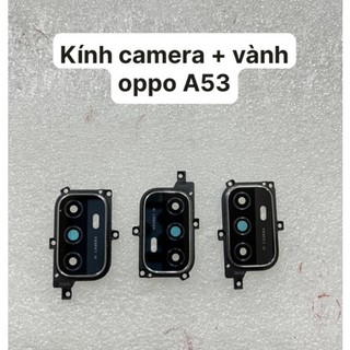 Kính camera sau  a53 oppo /kính + vành