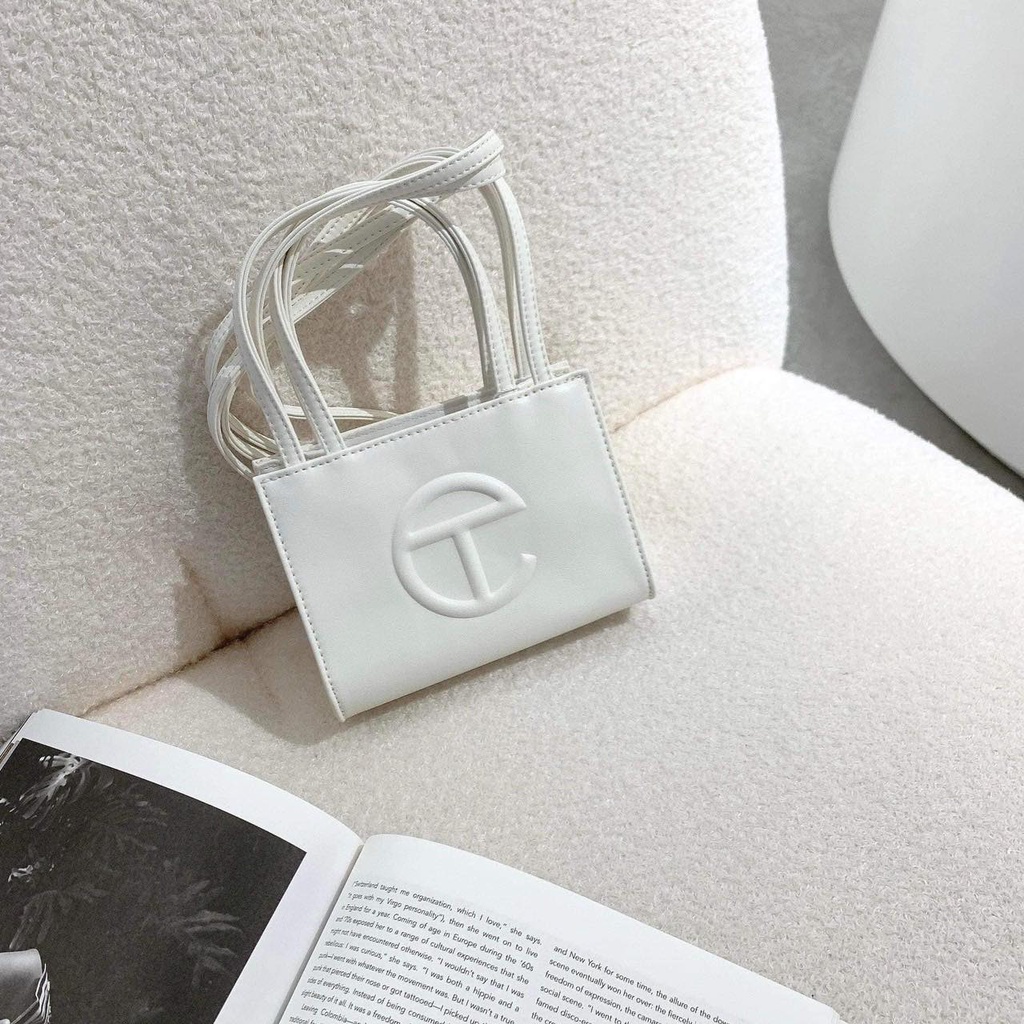 Túi TELFAR Full Túi Vải logo size17cm