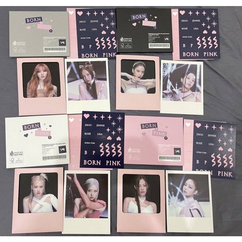 set ảnh từng thành viên blackpink hàng YG chính hãng (SẴN HCM)