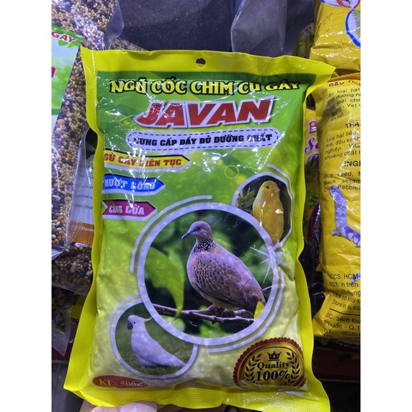 Ngũ Cốc Chim Cu Gáy JAVAN - Gói 500g