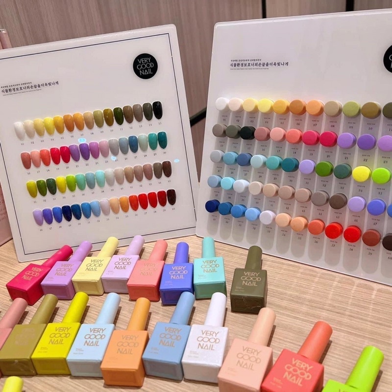 Set sơn gel 60 màu Very Good Nail Hàn Quốc