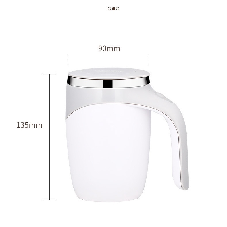 Cốc Khuấy Cafe Tự Động Giữ Nhiệt Thông Minh Chất Liệu Thép 304 Không Gỉ