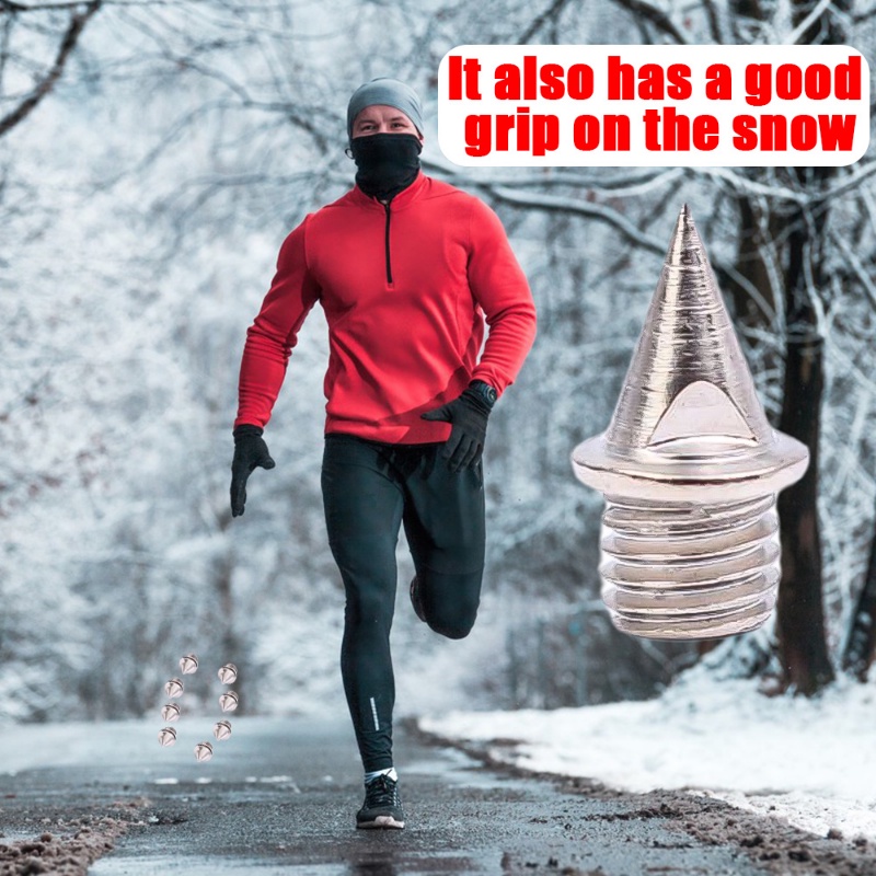 10 Phụ Kiện Đinh Gắn Giày Thể Thao Bằng Thép Không Gỉ