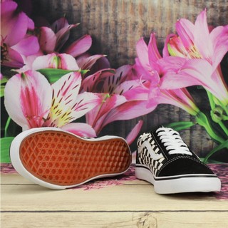 Giày Sneaker Vnss Old Skool Nam caro  [+ 1 Tất]