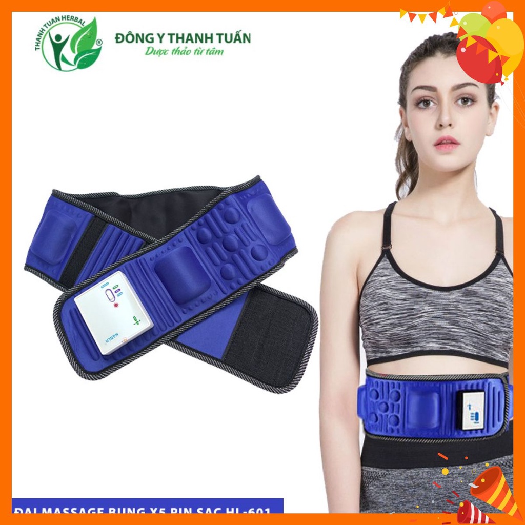 Đai Massage Bụng X5 Không Dây Pin Sạc Hanln HL-601