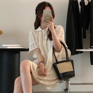 VÁY SUÔNG CỔ POLO