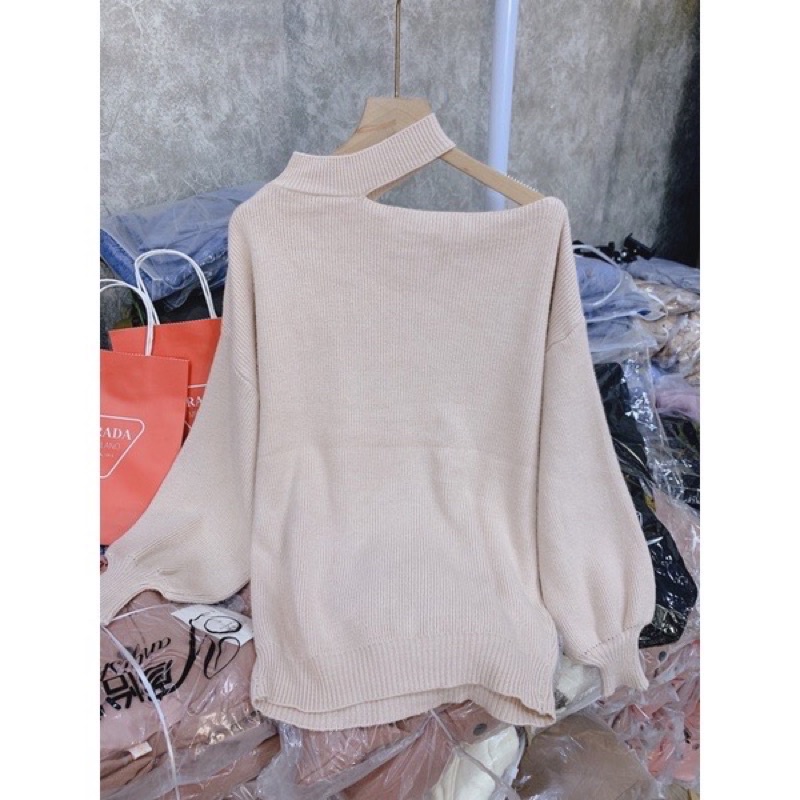 ÁO LEN KHOÉT VAI SEXY