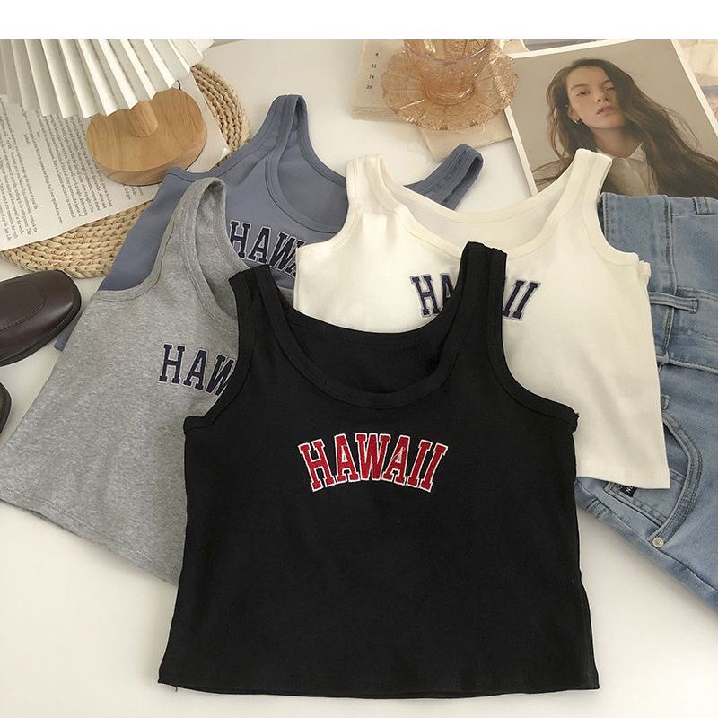 Áo Sát Nách Có Mút Đệm Quyến Rũ Thời Trang Mùa Hè Cho Nữ