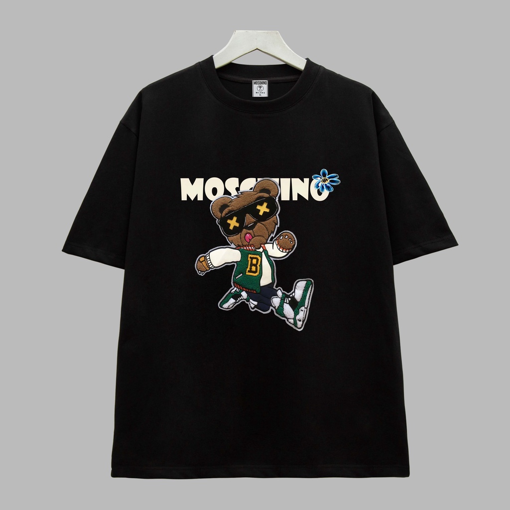 Áo thun GẤU  Dogo Store , Áo thun unisex nam nữ form rộng oversize chất liệu 100% Cotton