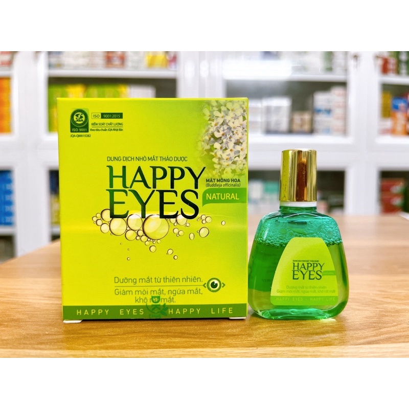 ✅ Dung dịch nhỏ mắt thảo dược HAPPY EYES, giúp dưỡng mắt, giảm các triệu chứng khô mắt, mỏi mắt, ngứa mắt, đỏ mắt