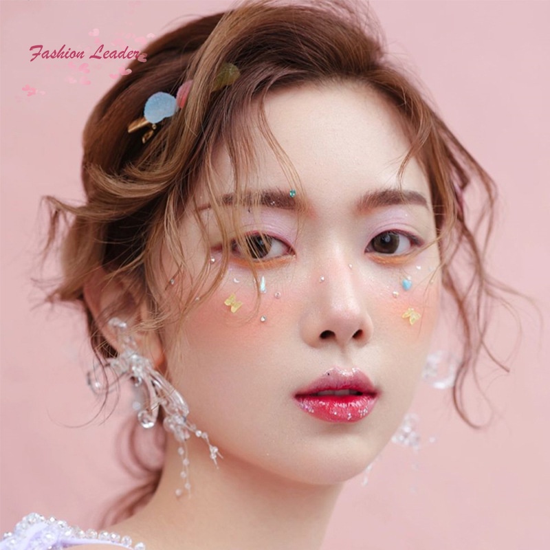 Miếng Dán Hình Xăm Ngọc Trai Trắng 3D DIY