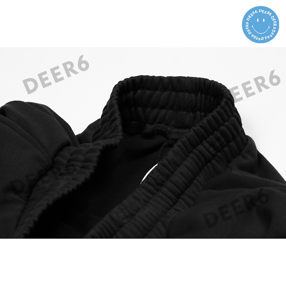 Quần jogger nam nữ basic trơn form rộng chất nỉ chân cua dày dặn