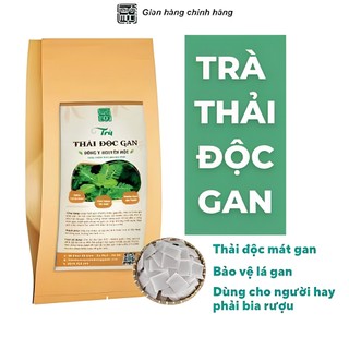 Trà thải độc gan thảo dược Nguyên Mộc điều hòa hệ tiêu hóa làm giảm mẩn ngứa nóng trong tăng cường sức đề kháng